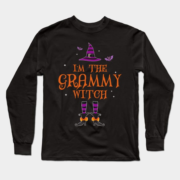 I'm The Grammy Witch Group Halloween Couple Costume Long Sleeve T-Shirt by Camryndougherty